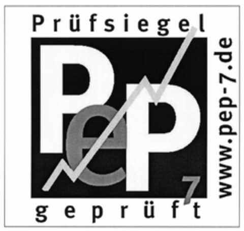 Prüfsiegel PeP-7-geprüft www.pep-7.de Logo (DPMA, 02.06.2006)