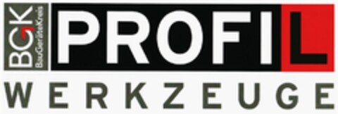 BGK PROFIL WERKZEUGE Logo (DPMA, 09.05.2007)