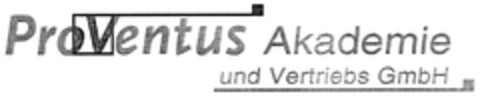 ProVentus Akademie und Vertriebs GmbH Logo (DPMA, 12/05/2007)