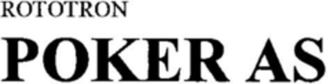 ROTOTRON POKER AS Logo (DPMA, 16.02.1995)