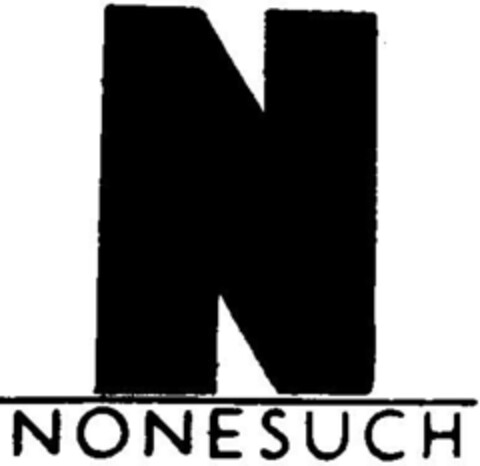 N NONESUCH Logo (DPMA, 30.07.1996)