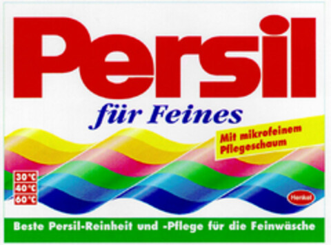 Persil für Feines Logo (DPMA, 11/07/1996)