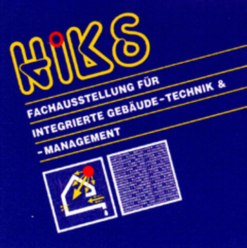 HIKS FACHAUSSTELLUNG FÜR INTEGRIERTE GEBÄUDE-TECHNIK & -MANAGEMENT Logo (DPMA, 27.01.1997)