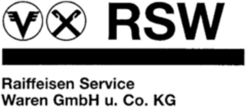 RSW Raiffeisen Service Waren GmbH u. Co. KG Logo (DPMA, 24.12.1998)