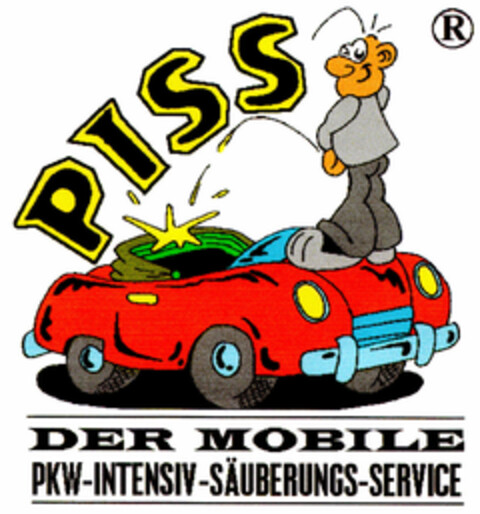 PISS DER MOBILE Logo (DPMA, 21.05.1999)