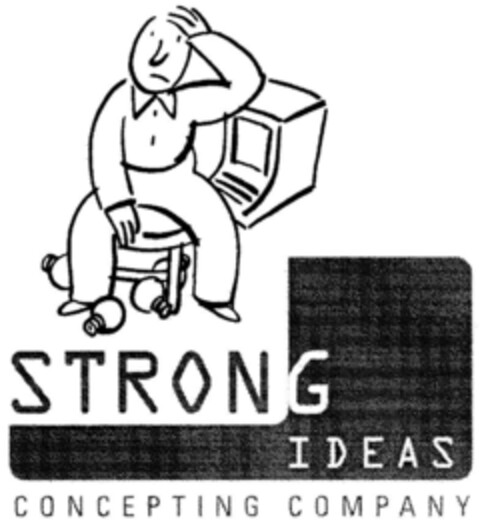 STRONG IDEAS CONCEPTING COMPANY Logo (DPMA, 08.09.1999)