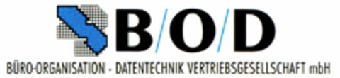 B/O/D BÜRO-ORGANISATION · DATENTECHNIK VERTRIEBSGESELLSCHAFT mbH Logo (DPMA, 12.11.1999)