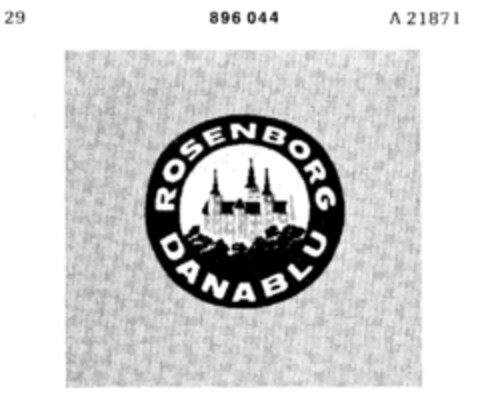 ROSENBORG DANABLU Logo (DPMA, 22.10.1970)