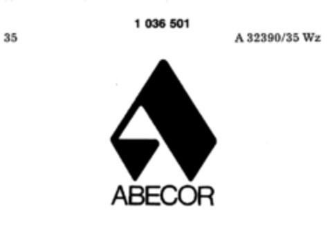 ABECOR Logo (DPMA, 06.08.1979)
