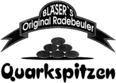 BLÄSER'S Original Radebeuler Quarkspitzen Logo (DPMA, 14.05.1994)