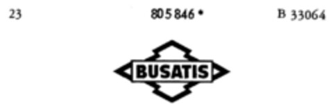 BUSATIS Logo (DPMA, 02/03/1965)