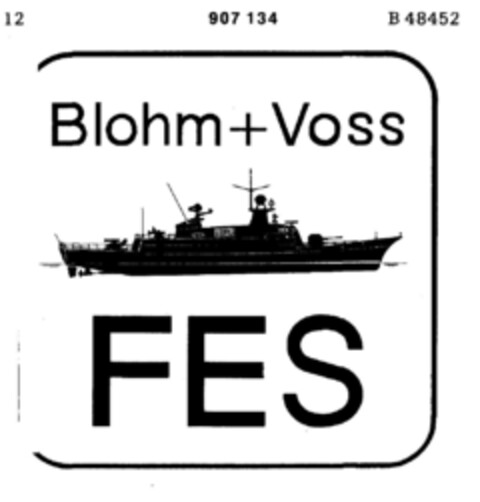 Blohm+Voss FES Logo (DPMA, 16.06.1972)