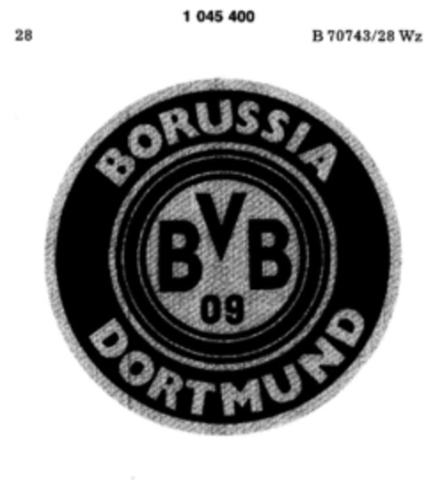 BORUSSIA DORTMUND Logo (DPMA, 15.07.1982)