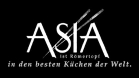 ASIA ist Römertopf in den besten Küchen der Welt. Logo (DPMA, 20.02.1993)