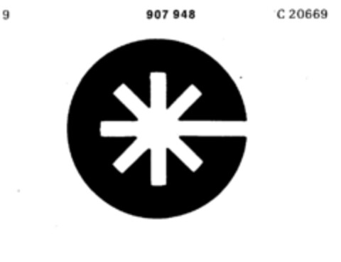 907948 Logo (DPMA, 22.05.1970)