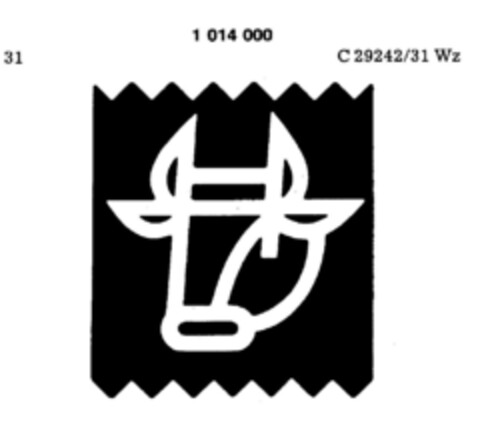 1014000 Logo (DPMA, 25.03.1980)