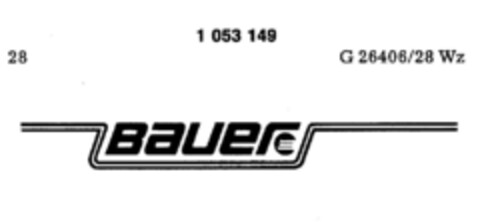 BAUER Logo (DPMA, 12/12/1978)