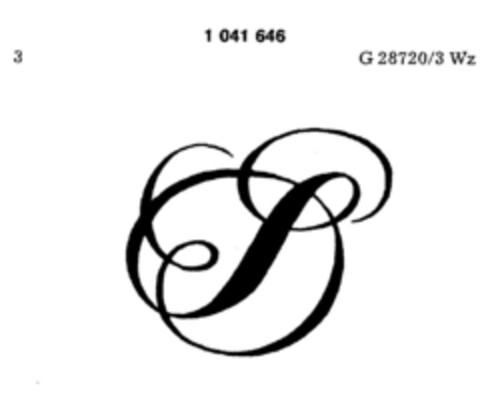 S Logo (DPMA, 28.04.1981)