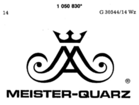 MEISTER-QUARZ Logo (DPMA, 29.06.1983)