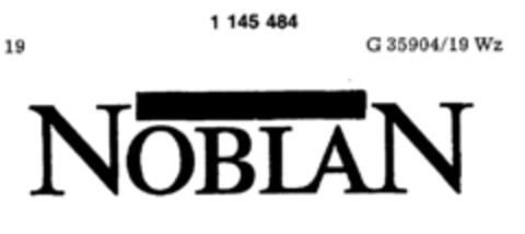 NOBLAN Logo (DPMA, 09.09.1988)