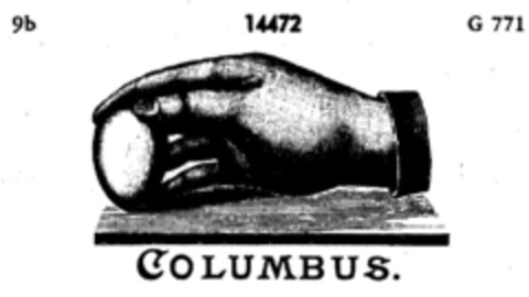 COLUMBUS Logo (DPMA, 13.06.1895)