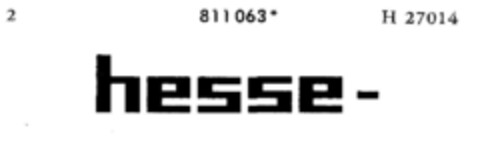 hesse - Logo (DPMA, 21.08.1965)
