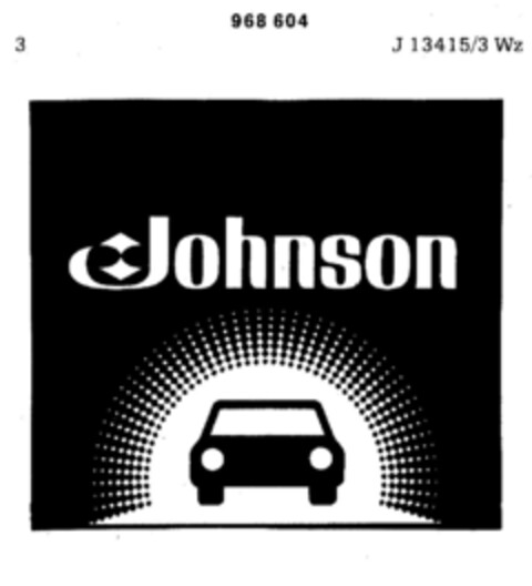 Johnson Logo (DPMA, 16.06.1977)