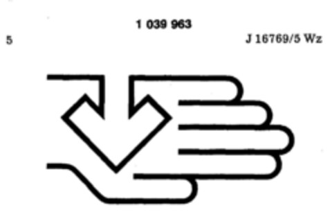 1039963 Logo (DPMA, 04/30/1981)