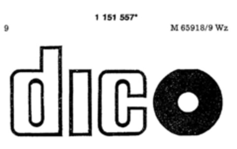 dic o Logo (DPMA, 10.10.1989)