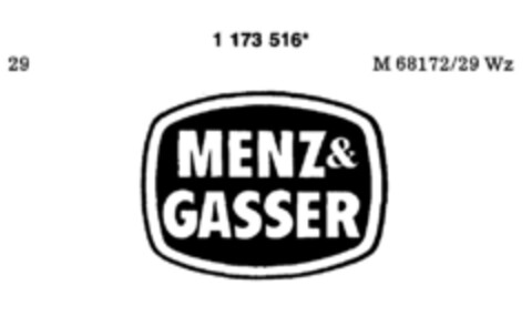 menz & gasser Logo (DPMA, 18.09.1990)