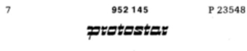 protostar Logo (DPMA, 17.02.1976)