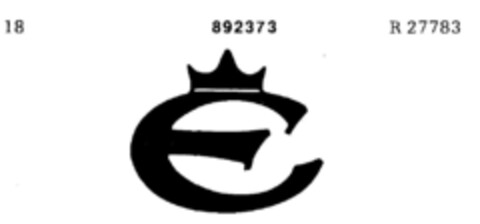 E Logo (DPMA, 08.04.1971)