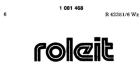 roleit Logo (DPMA, 21.09.1984)