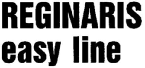 REGINARIS easy line Logo (DPMA, 18.01.1989)