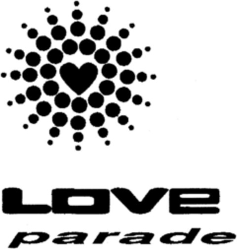LOVE parade Logo (DPMA, 07.12.1991)