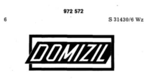 DOMIZIL Logo (DPMA, 27.10.1977)