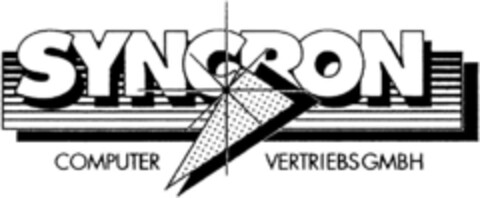 SYNCRON COMPUTER VERTRIEBSGMBH Logo (DPMA, 07.07.1992)