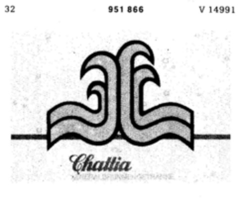 Chattia Logo (DPMA, 03.02.1976)