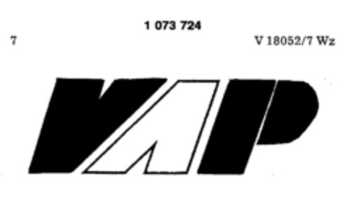 VAP Logo (DPMA, 07/13/1982)