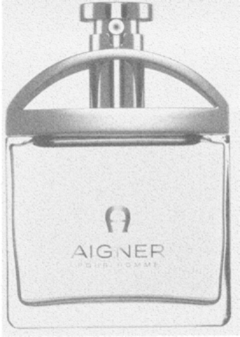 A AIGNER POUR HOMME Logo (DPMA, 06/28/2000)