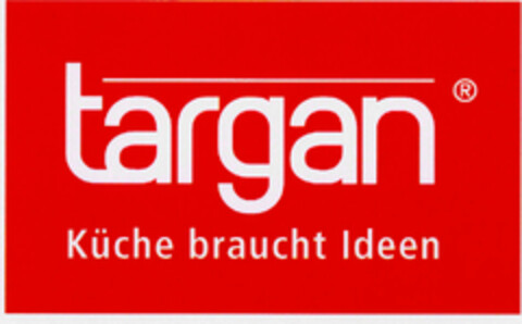 targan Küche braucht Ideen Logo (DPMA, 30.03.2001)
