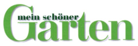 mein schöner Garten Logo (DPMA, 12.06.2008)