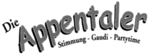 Die Appentaler Stimmung - Gaudi - Partytime Logo (DPMA, 11/16/2009)