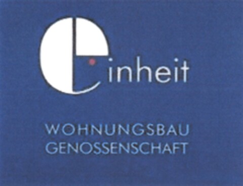 einheit WOHNUNGSBAU GENOSSENSCHAFT Logo (DPMA, 02/04/2012)