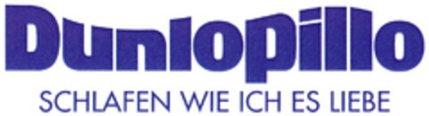Dunlopillo SCHLAFEN WIE ICH ES LIEBE Logo (DPMA, 28.08.2012)