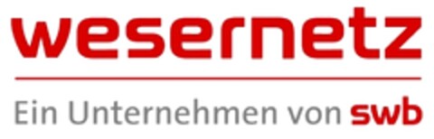 wesernetz Ein Unternehmen von swb Logo (DPMA, 07/25/2013)