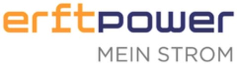 erftpower MEIN STROM Logo (DPMA, 01/08/2015)