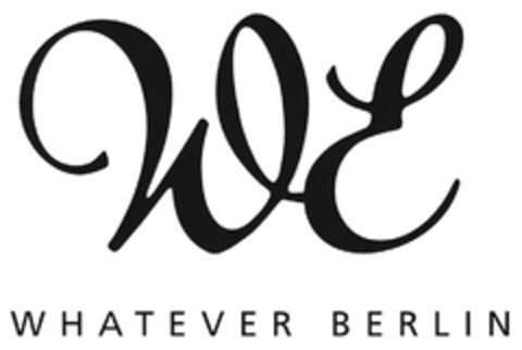 WE WHATEVER BERLIN Logo (DPMA, 09.05.2018)
