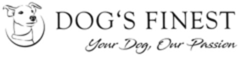 DOG'S FINEST Your Dog, Our Passion Logo (DPMA, 03.07.2020)