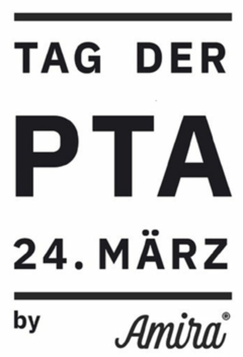 TAG DER PTA 24. MÄRZ by Amira Logo (DPMA, 25.06.2020)